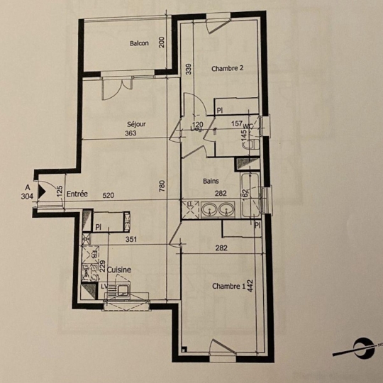 Annonces PESSAC : Appartement | LORMONT (33310) | 63.00m2 | 245 000 € 