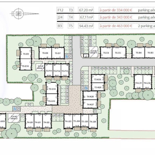  Annonces PESSAC : Appartement | MERIGNAC (33700) | 94 m2 | 510 000 € 