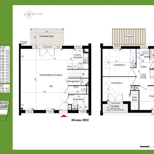  Annonces PESSAC : Appartement | MERIGNAC (33700) | 94 m2 | 510 000 € 