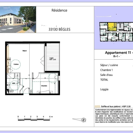  Annonces PESSAC : Appartement | BEGLES (33130) | 51 m2 | 318 000 € 