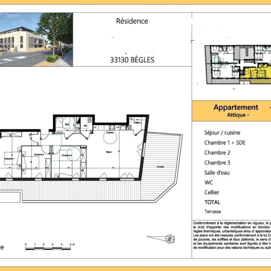  Annonces PESSAC : Appartement | BEGLES (33130) | 51 m2 | 318 000 € 