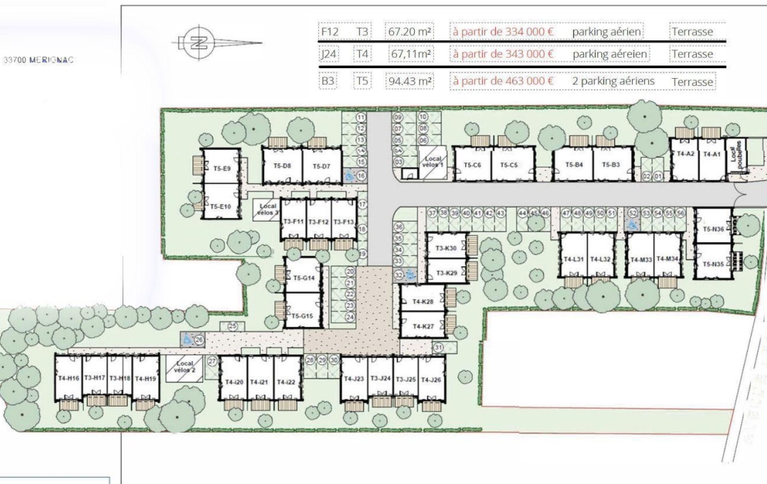 Annonces PESSAC : Appartement | MERIGNAC (33700) | 94 m2 | 510 000 € 