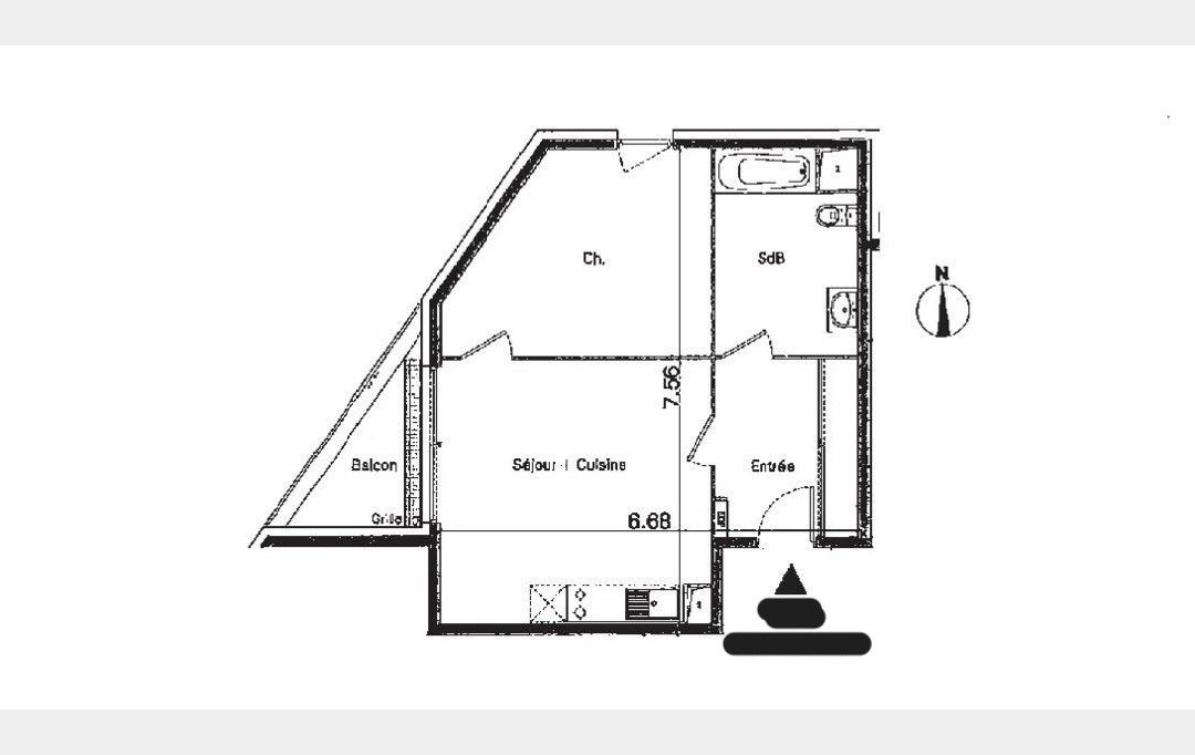 Annonces PESSAC : Appartement | BEGLES (33130) | 44 m2 | 150 000 € 